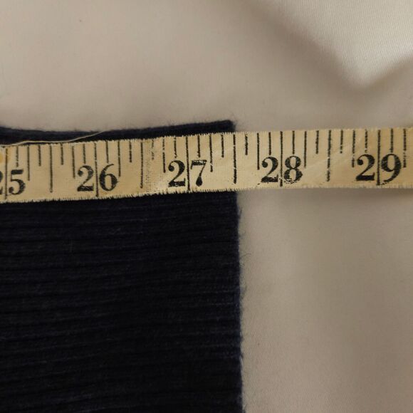 NWT Five Four Club Mens XL Navy Blue Quarter 1/4 Zip Mock Neck Sweater Acrylic - Picture 5 of 6